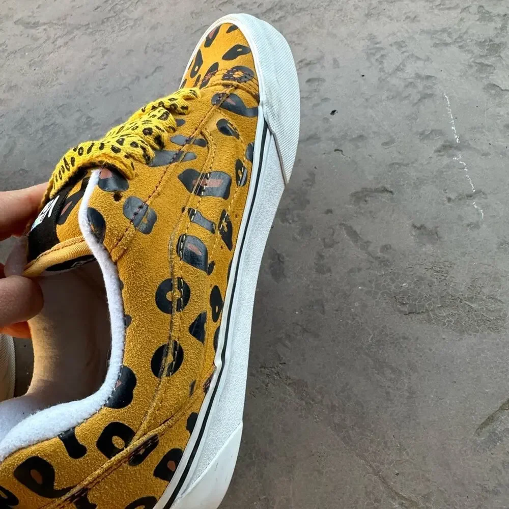 Vans X Imran Potato Sneakers in Leopard Golden Glow size 6.5 Mens / 8 Women's